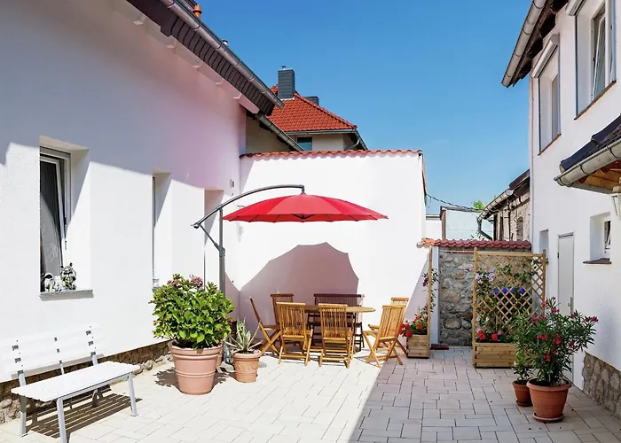 Apartman Modernes Ferienhaus In Der Naehe Des Waldes In Thale Thale