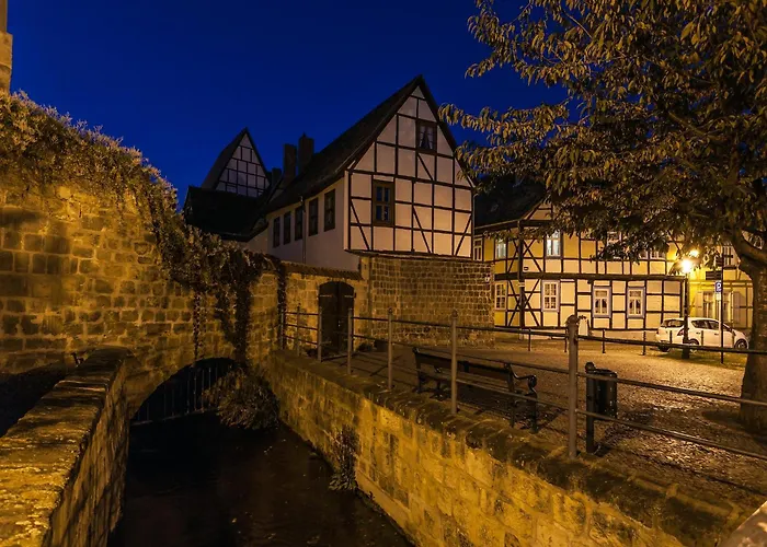Apartman Modernes Ferienhaus In Der Naehe Des Waldes In Thale