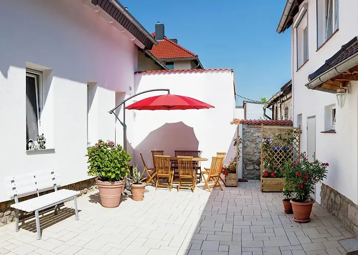 Apartman Modernes Ferienhaus In Der Naehe Des Waldes In Thale Thale