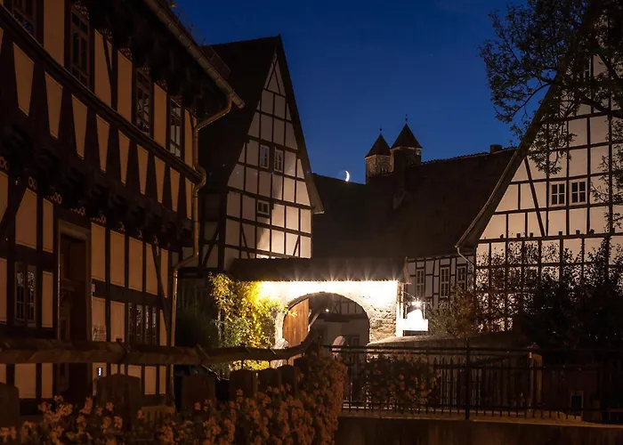 Modernes Ferienhaus In Der Naehe Des Waldes In Thale Apartman